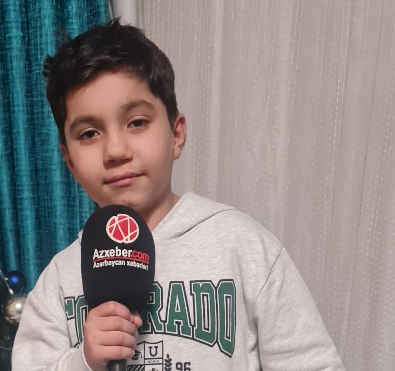 \"Qarabağ\"ın balaca azarkeşi danışdı - FOTOLAR