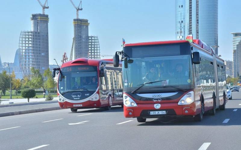 Bakıda bəzi marşrut avtobuslarının hərəkəti dəyişəcək