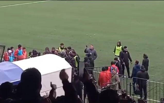 “Neftçi”-“Turan Tovuz” oyununda gərgin anlar - VİDEO