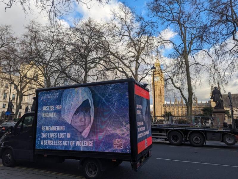 London və Edinburqda Xocalı faciəsinə həsr olunmuş məlumatlandırma aksiyası keçirildi - FOTO