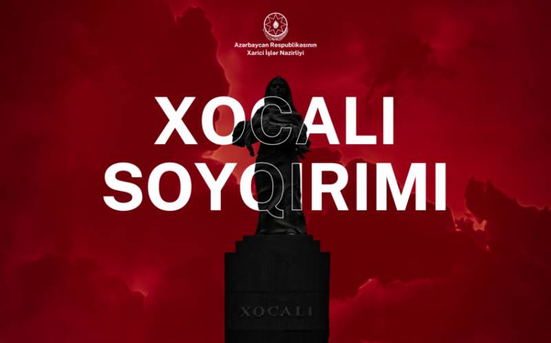 \"Xocalı soyqırımı beynəlxalq konvensiyaların kobud şəkildə pozulmasıdır\" - Rəsmi Bakı
