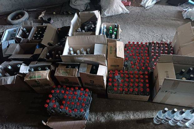 Gəncədə saxta alkoqollu içkilərin satışının qarşısı alındı