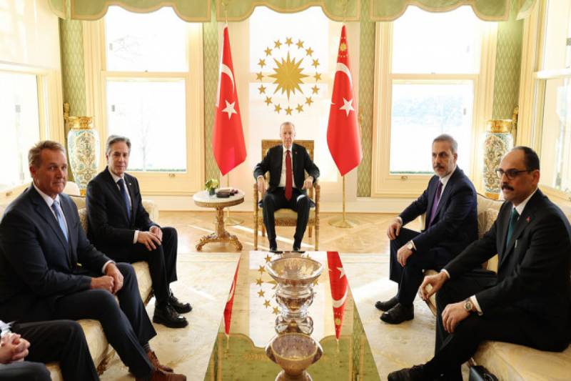 Ərdoğanın Blinkenlə müzakirə etdiyi məsələlər açıqlandı