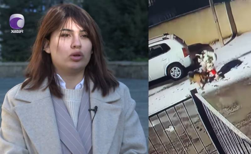 Bakıda ana uşağı ilə gəzərkən itin hücumuna məruz qaldı - VİDEO