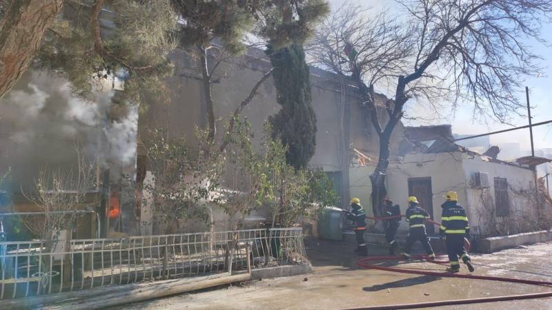 Bakıdakı dəhşətli partlayışda ölən qadının görüntüsü - FOTO