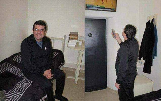 Arayikgilin həbsdən görüntüləri yayıldı - FOTO