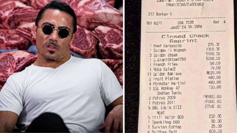 Nüsret Dubay restoranındakı şok hesabı paylaşdı - FOTO
