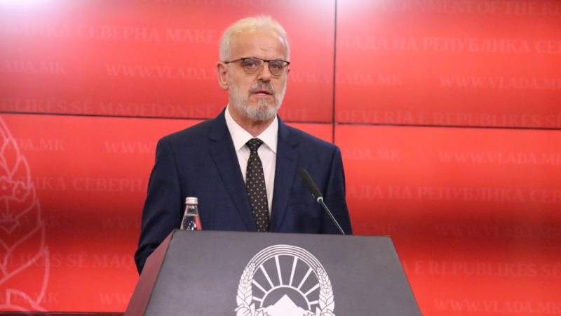 Şimali Makedoniya Müvəqqəti Hökumətinin Baş naziri Cəfəri vəzifəsinin icrasına başlayıb