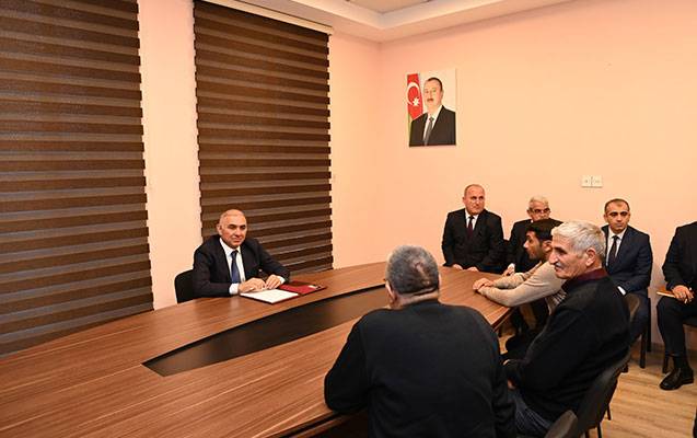 “Azərişıq” sədri Saatlıda vətəndaşları qəbul etdi - FOTO