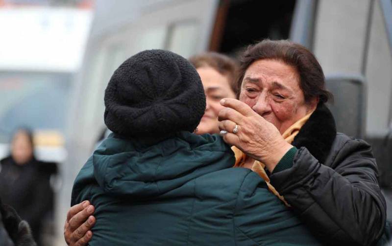 Laçında belə sevindilər... - FOTOLAR