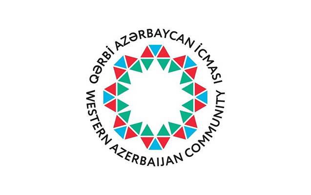 Qərbi Azərbaycan İcması bəyanat yaydı