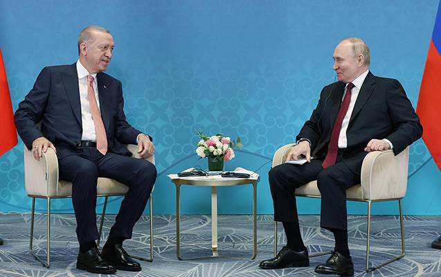 Ərdoğanla Putin görüşdü 