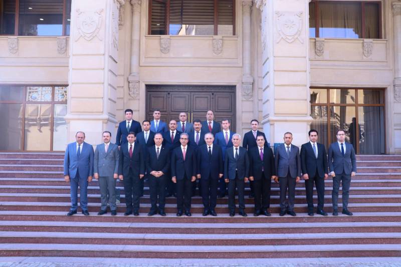 Kamran Əliyev İraqın Ali Məhkəməsinin sədri və Baş prokuroru ilə görüşdü - FOTO