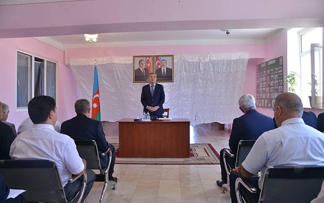 Süleyman Mikayılov Korgözdə qəbul keçirdi - FOTO