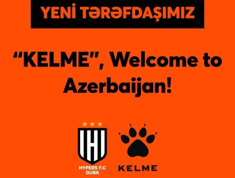 Dünyaca məşhur şirkət “Hypers Guba”nın geyim sponsoru oldu