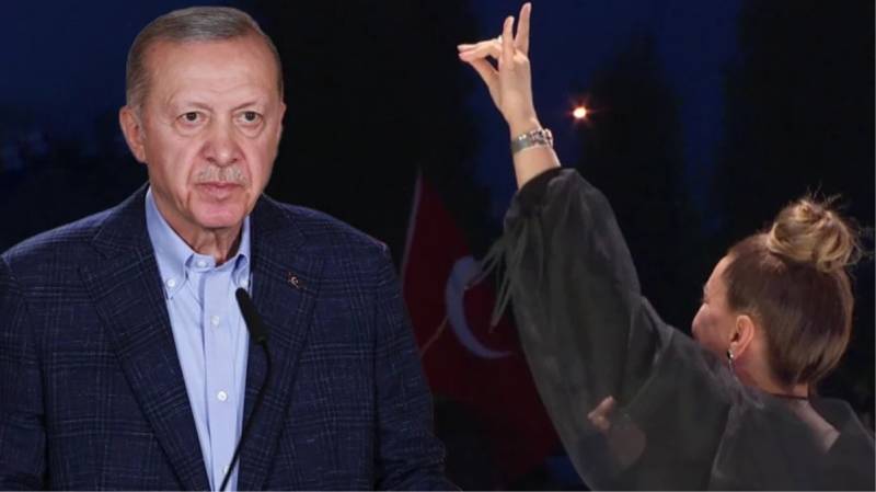 Azərin “bozqurd” salamı verdi, Ərdoğan alqışladı - VİDEO