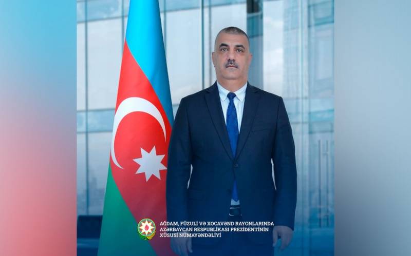 Prezidentin Ağdam, Füzuli və Xocavənd rayonlarındakı xüsusi nümayəndəsinə müavin təyin edildi