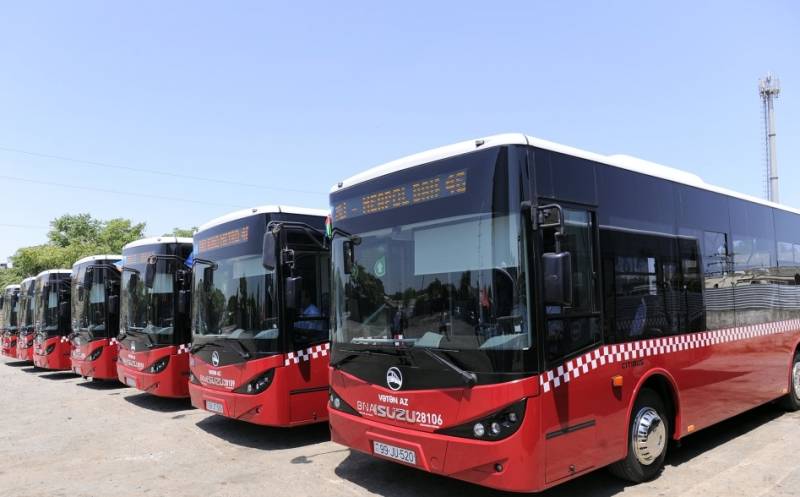 Bakıda 6 avtobusun hərəkət sxemi müvəqqəti dəyişdirildi