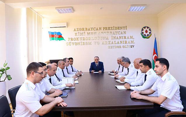 Baş prokuror Qusarda vətəndaşları qəbul etdi - FOTO