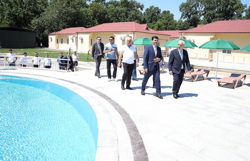 Xaçmazda “Təhsil” İstirahət Mərkəzinin yeni korpusunun açılışı oldu – FOTOLAR