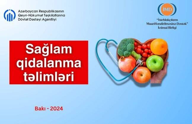 Azərbaycanda \"Sağlam qidalanma təlimləri\" adlı tədbir reallaşacaq 