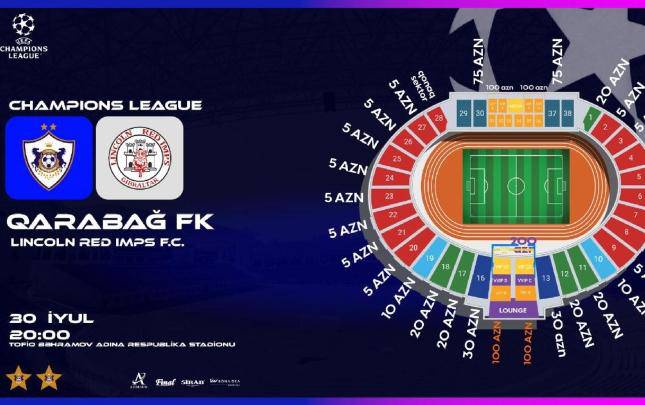 “Qarabağ”ın oyununa nə qədər bilet satılıb? 