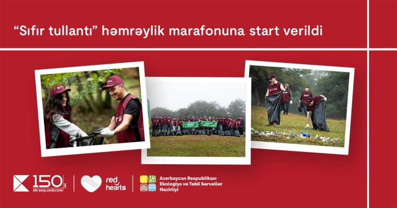 Ətraf mühitin mühafizəsində daha bir təşəbbüs - “Sıfır tullantı” həmrəylik marafonuna start verildi