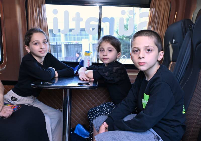 Şuşa şəhərinə növbəti köç karvanı yola salındı - FOTOLAR