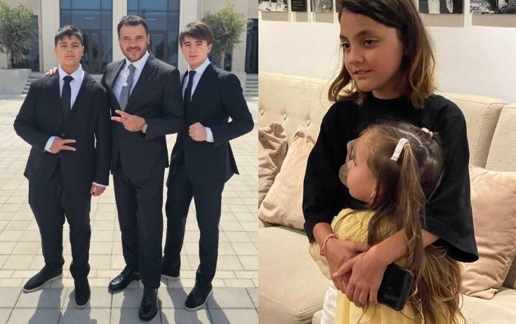 Emin övladlarını belə təbrik etdi - Fotolar