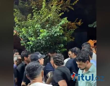 Meyxanaçılar arasında dava: Balaəlini saxlaya bilmədilər - VİDEO