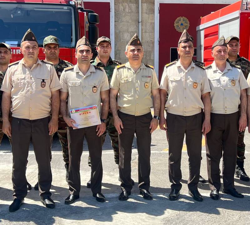 Nəsimi rayon DYMH bölməsi qalib oldu - FOTO