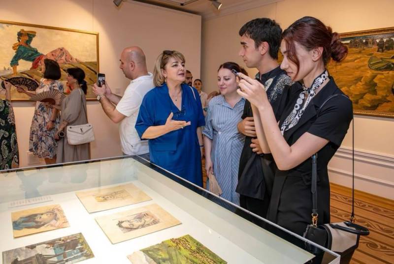 Milli İncəsənət Muzeyində yeni sərgi açıldı - FOTO
