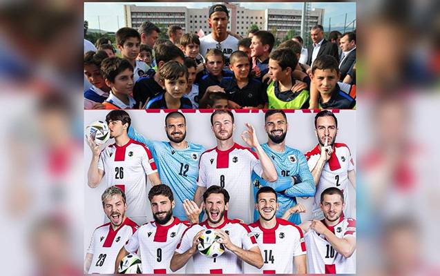 Gürcüstan yığmasının Ronaldo ilə 11 il öncəki görüntüləri - FOTO