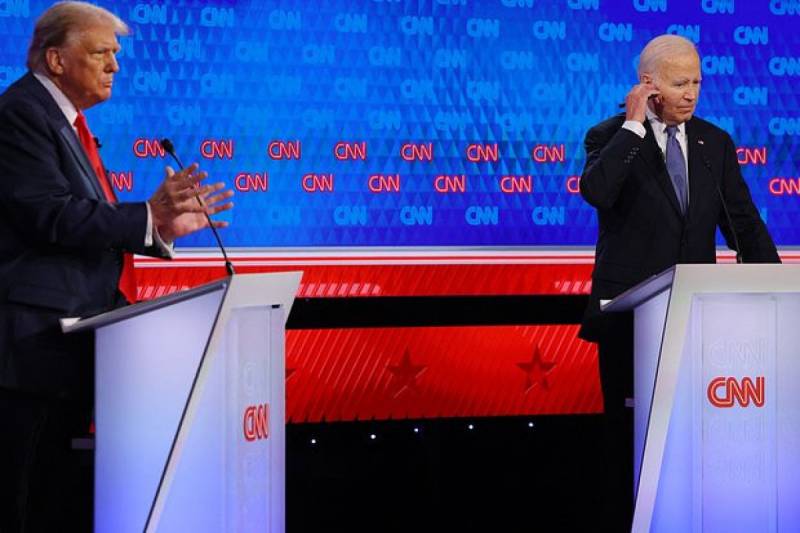 Tramp debatda Baydeni ələ saldı