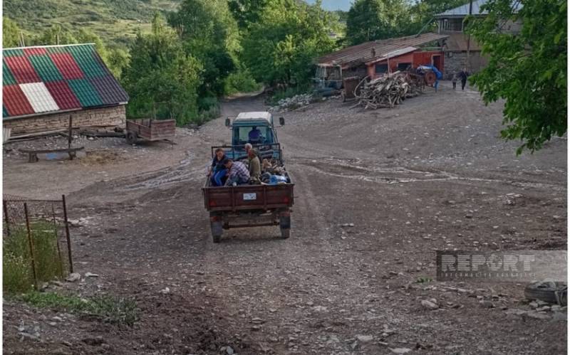 İsmayıllının Qoydan kənd sakinlərinin təxliyəsinə başlanıldı