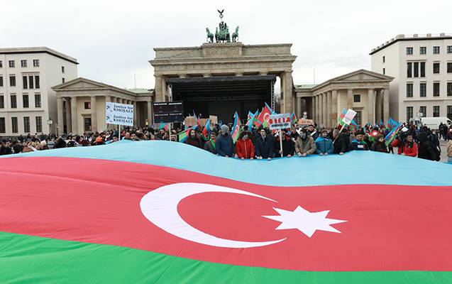 Azərbaycan diasporunun fəallığına görə ermənilərin tədbiri i xtisara salındı