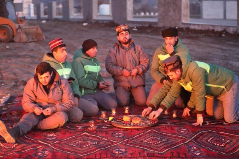 Xocalıda uzun illərdən sonra Od çərşənbəsi tonqalı qalanıb - VİDEO/FOTOLAR