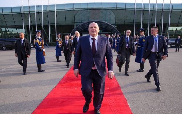 Mişustinin Azərbaycana səfəri başa çatdı - FOTO