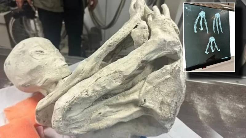 Peruda mağarada 3 barmaqlı yadplanetli mumiyası ortaya çıxdı