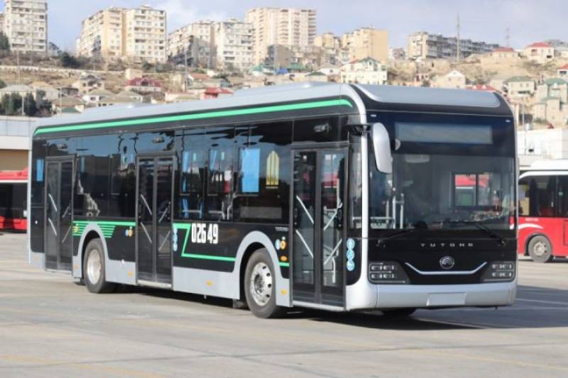 Bakıda 100 yeni elektriklə işləyən avtobus istismara veriləcək