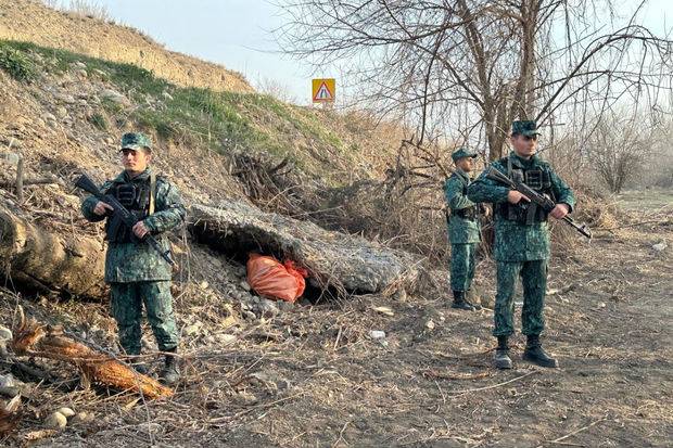 İrandan Azərbaycana 11 kq narkotik keçirilməsinin qarşısı alındı