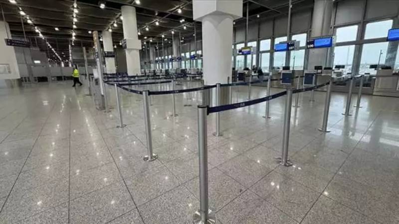 Frankfurt hava limanı bu gün sərnişinlər üçün bağlanacaq - Bu səbəbdən