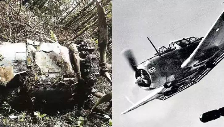 Müharibədə itən təyyarə 80 ildən sonra tapıldı - FOTO