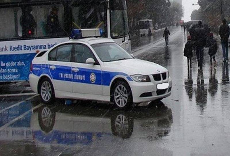 DYP yağıntılı hava ilə bağlı sürücülərə müraciət etdi