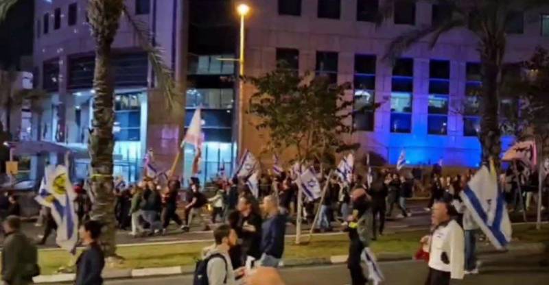 İsraildə SON VƏZİYYƏT: Hökumət əleyhinə etirazlar keçirilir - VİDEO