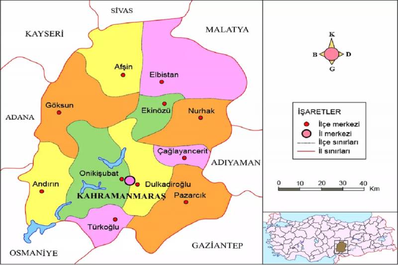 Kahramanmaraşda ZƏLZƏLƏ