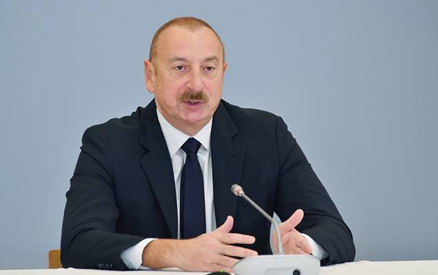 “Ümidvaram ki, bu proses sülh sazişinin imzalanması ilə başa çatacaq” - Prezident
