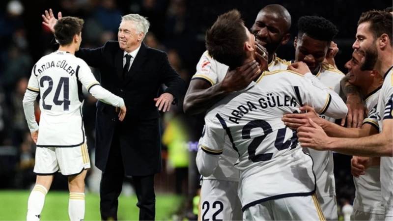 Ançelotti ilk qolunu vuran Arda Gülər haqqında görün nə dedi