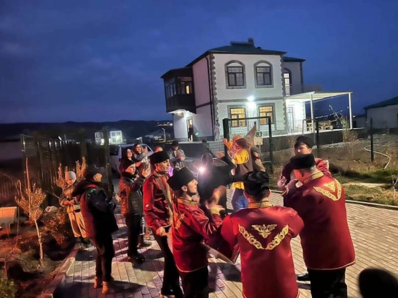 Ağalıda tonqal qalandı - FOTO