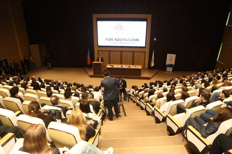 “For Azerbaijan” yeni mobil tətbiqin təqdimat mərasimini keçirdi - FOTOLAR